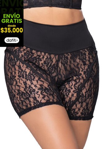 Short Mujer Negro FI 2990 Formas Intimas