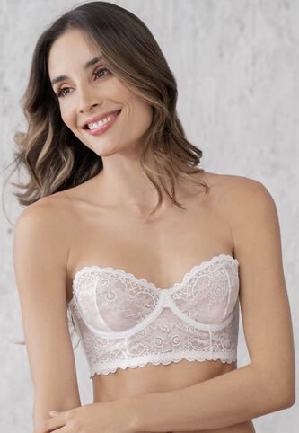 Bralette Mujer Blanco FI 5413 Formas Intimas