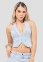 Corset Mujer Azul Claro Fi 112379 de Formas Intimas