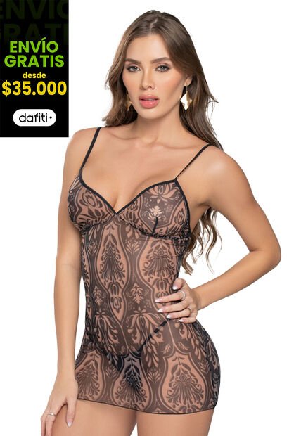 Baby Doll Mujer Multicolor Fi 4181