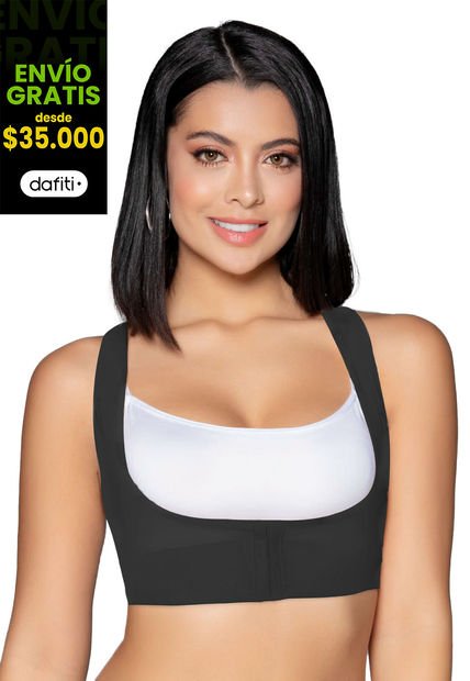 Chaleco Mujer Negro Fi 32781
