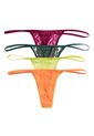 Brasilera Paq X4 Mujer Multicolor FI 89847 de Formas Intimas