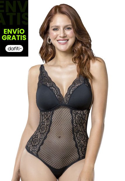 Body Mujer Negro Fi 106048
