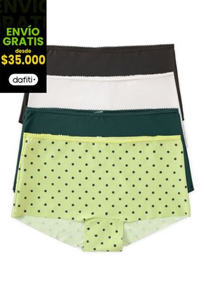 Cachetero Paq X4 Mujer Multicolor Fi 6965