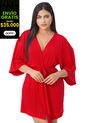 Kimono Mujer Rojo Fi 33542 de Formas Intimas