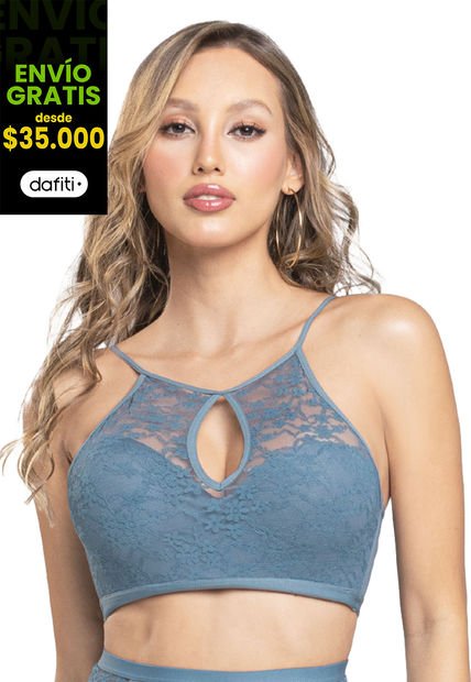 Brasier Mujer Azul Fi 100942
