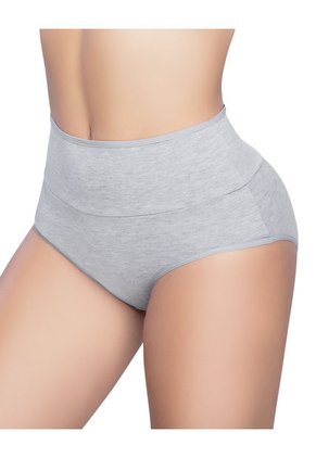 Cachetero Paq X2 Para Mujer Gris Jaspe/Rojo FI