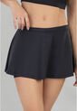 Falda Short Mujer Negro FI 92903 de Formas Intimas