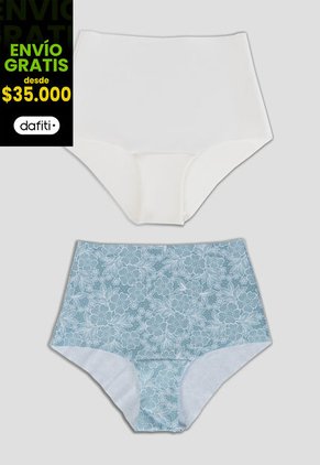 Cachetero Paq X2 Mujer Multicolor Fi 103027