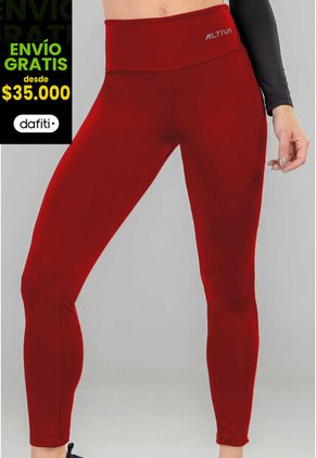 Pantalón Mujer Rojo FI 96438