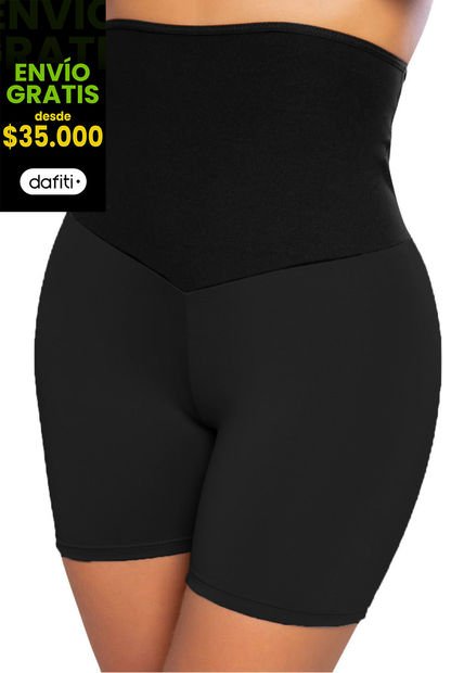 Short Mujer Negro Fi 33539