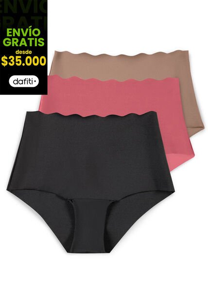 Cachetero Paq X3 Mujer Multicolor FI 5534