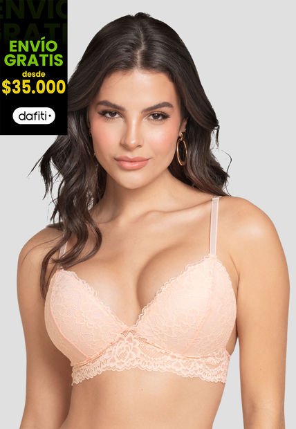 Brasier Mujer Beige Fi 104169