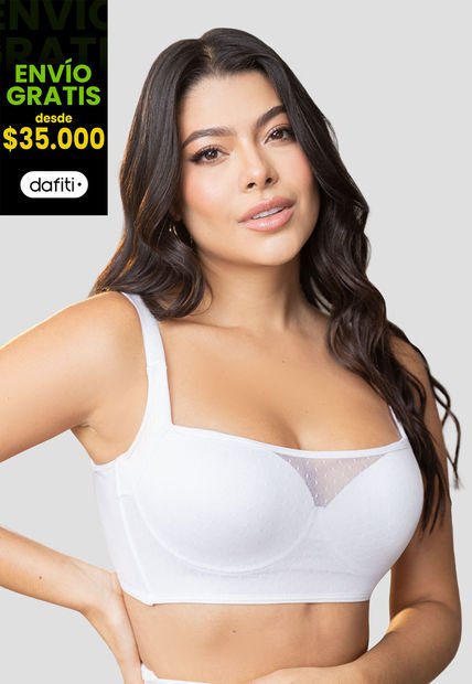 Bustier Mujer Blanco Fi 103875
