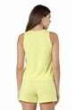 Pijama Mujer Amarillo Pastel Fi 34502 de Formas Intimas