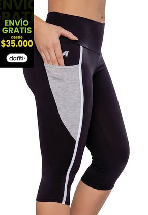 Capri Mujer Negro FI 89866