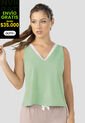 Camisilla Mujer Verde FI 100349 de Formas Intimas