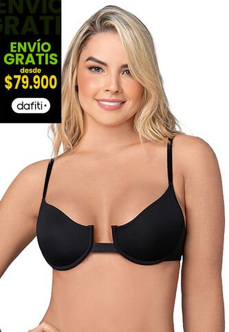 Brasier Mujer Negro FI 89794 Formas Intimas