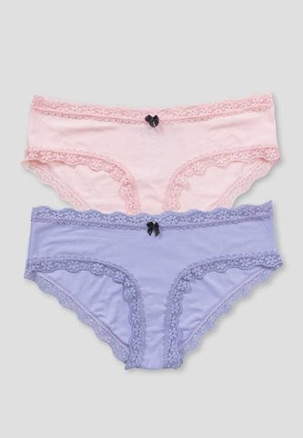 Cachetero Paq X2 Mujer Bicolor Fi 115914 Formas Intimas