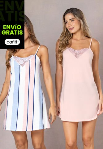 Batola Paq X2 Mujer Multicolor Fi 113597 Formas Intimas