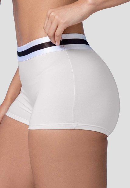 Bóxer Mujer Crema Fi 9601