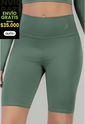 Ciclista Mujer Verde Musgo FI 7763