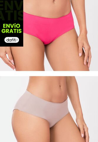 Cachetero Paq X7 Mujer Multicolor Fi 113032 Formas Intimas