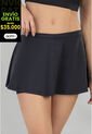 Falda Short Mujer Negro FI 92903 de Formas Intimas
