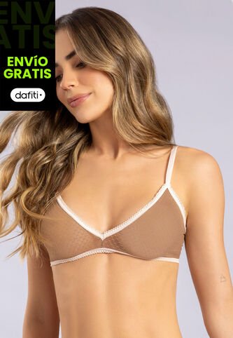 Top Mujer Chocolate Fi 112354 Formas Intimas