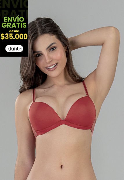 Brasier Mujer Granate FI 7760
