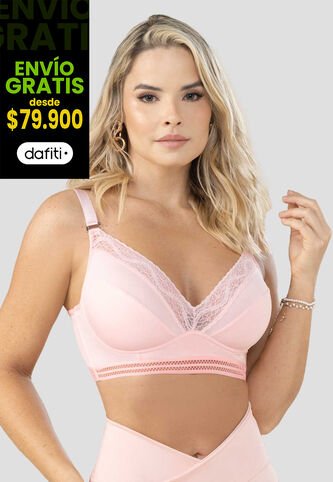 Brasier Mujer Rosa FI 100380 Formas Intimas