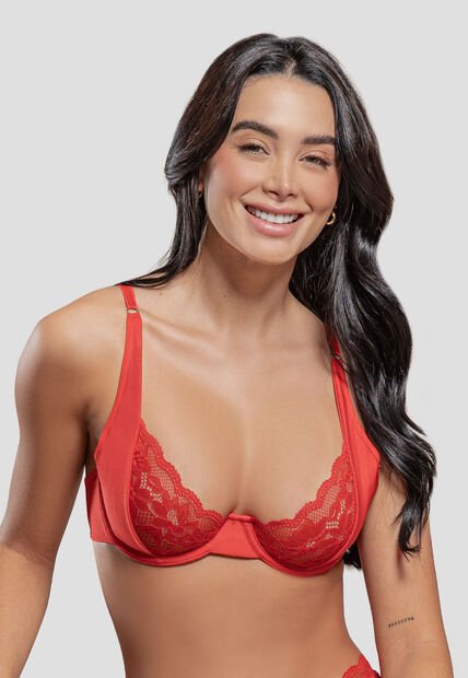 Brasier Mujer Rojo Fi 114333
