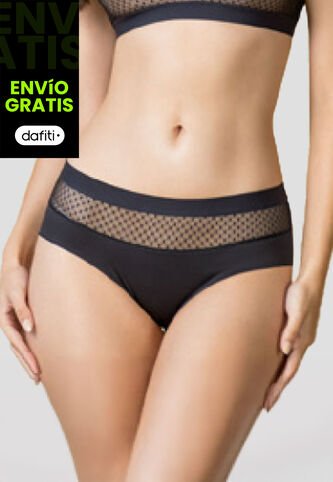 Cachetero Mujer Negro Fi 110760 Formas Intimas