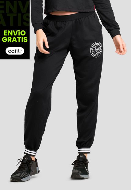 Jogger Mujer Negro FI 104168