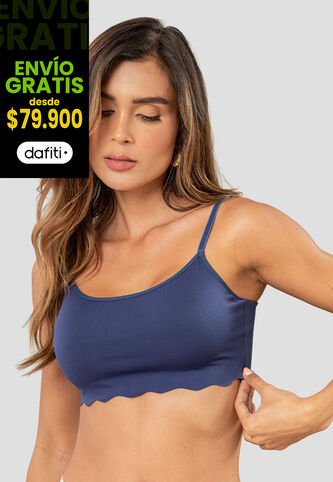 Top Mujer Azul Profundo Fi 100023 Formas Intimas