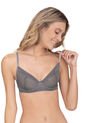 Bralette Mujer Gris Medio Fi 96973 de Formas Intimas