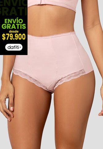 Panty Paq X2 Mujer Bicolor Fi 114113 Formas Intimas