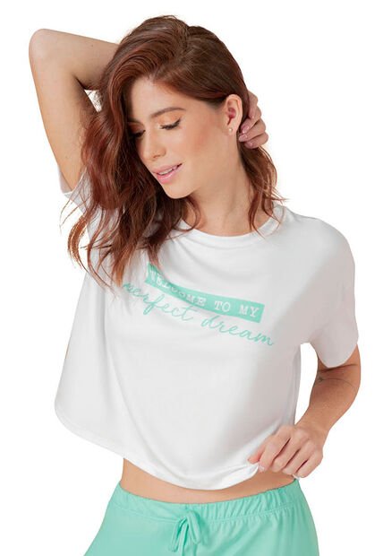 Camiseta Mujer Blanco Fi 92988