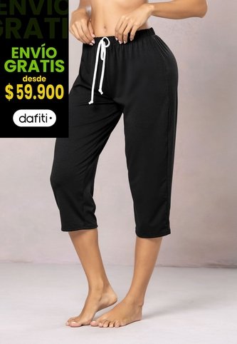 Capri Paq X2 Mujer Negro-Azul Fi 6283 Formas Intimas