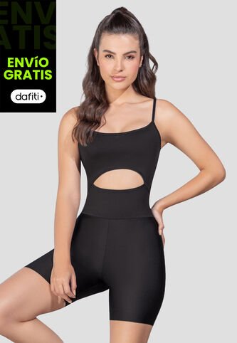 Enterizo Mujer Negro Fi 110509 Formas Intimas