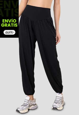 Pantalón Mujer Negro Fi 110508 Formas Intimas