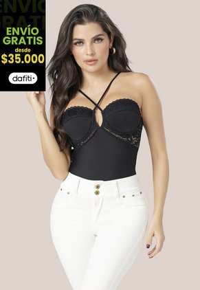 Body Mujer Negro FI 4977