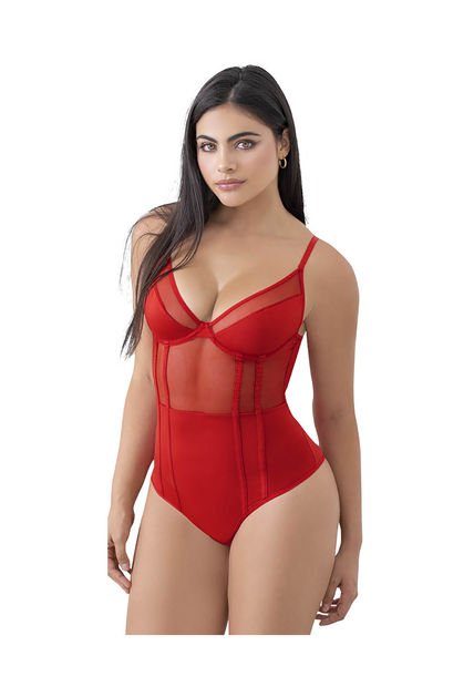 Body Mujer Rojo FI 33916