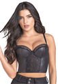 Corset Mujer Negro Fi 6274 de Formas Intimas