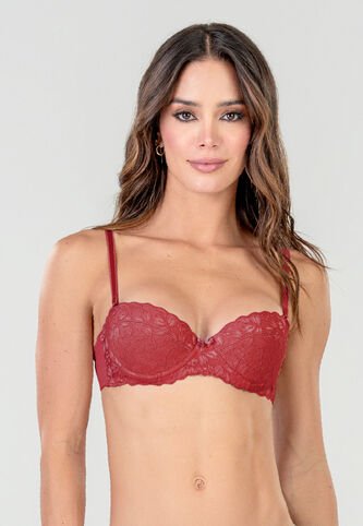 Brasier Mujer Rojo Fi 96900 Formas Intimas