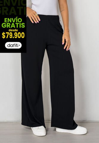 Pantalón Mujer Negro Fi 113438 Formas Intimas