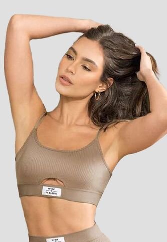Top Mujer Café Pardo Fi 112105 Formas Intimas
