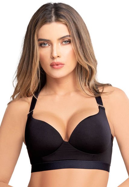 Brasier Mujer Negro FI 77666