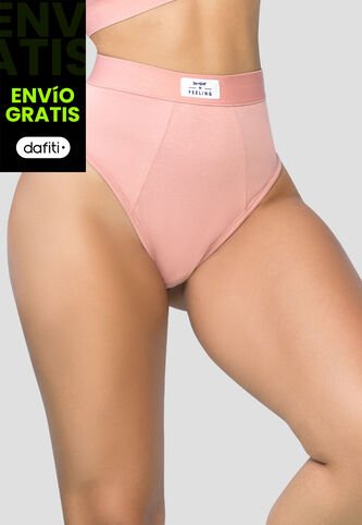 Panty Mujer Rosa Polvo Fi 101531 Formas Intimas