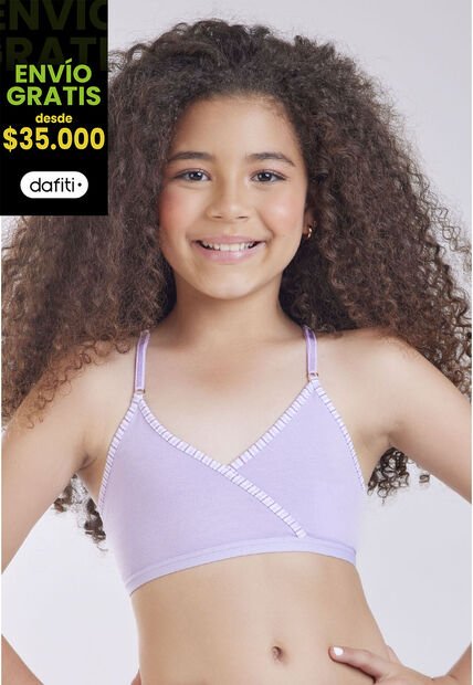 Top Infantil Lila Tech FI 8355